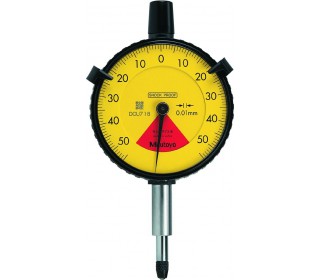 Reloj Comparador analógico de seguridad  1 mm con tapa lisa