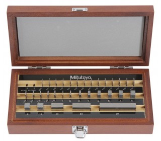 32-piece Steel Gauge Block Set, Metric, Grade 1