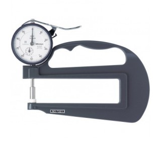 Verificador rápido de espesor con reloj comparador analógico 0-10 mm