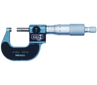 Micromètre d'extérieur mécanique à compteur 0-25 mm