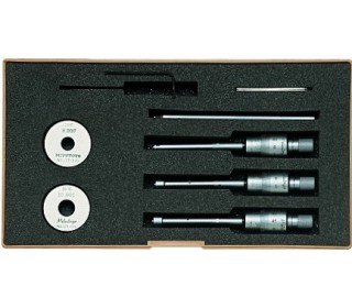Juego de micrómetros de interiores de medición (tres puntos) “Holtest” Capacidad 6-12 mm