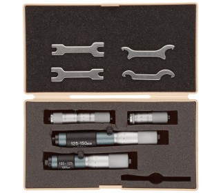 Set of Tubular Inside Micrometer Single Rod Type 50-150 mm