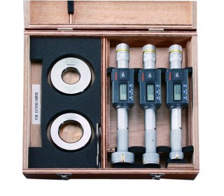 Juego de Micrómetros de interiores “DIGIMATIC-Holtest” con tres contactos de medida 25-50 mm