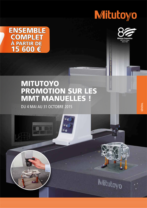 Promotion MMT 3D manuelle CRYSTA de MITUTOYO